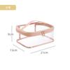 Bolsa de Maquiagem Transparente Coração de Menina Simples à Prova d'Água Visual Bonita Bolsa de Maquiagem para Mesa LOGO Personalizável Bolsa de Armazenamento para Viagem