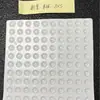 Almohadilla de Silicona Anticolisión, Almohadilla Hemisférica para Pies Altamente Transparente, Amortiguador de Partículas Anticolisión, Pegatina Silenciadora, Punto Adhesivo sin Rastro, Mitad para el Hogar
