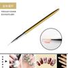 Paquete de 3 bolígrafos de alambre para manicura, con varillas de metal, para pintar uñas, con forma de flor.