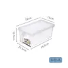 Caja de Almacenamiento para Refrigerador con Asa Caja para Conservación de Frutas y Verduras Caja Organizadora para Refrigerador Caja de Almacenamiento de Gran Capacidad para Alimentos Frutas y Verduras de Cocina