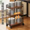 Estante de almacenamiento debajo del escritorio, multicapa, móvil, para uso en oficina, para guardar libros, bocadillos y otros artículos; un carrito pequeño para organizar libros y otros artículos; un estante para colocar junto al escritorio