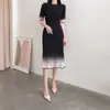 Vestido de Verano para Mujer de Comercio Exterior Estilo Chanel Sexy Ceñido a la Cadera Elegante Estilo Europeo y Americano Retro Vestido de Comercio Exterior