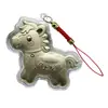 Colgante de caballo pequeño de oro puro 999, trae riqueza instantánea, cadena para teléfono, llavero para bolso, regalo promocional para atraer clientes