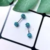 Broca de cabeça dupla coreana, broca espiral para unha de orelha, osso da orelha, bola para alergia, agulha fina de 4 mm e 0,8 mm