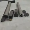 Barra colgante combinada en forma de U de alta gama italiana, armario de cuero tejido, ropa interior, montado en el techo, colgante e instalación vertical