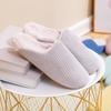 Pantuflas de Algodón para Mujer para Otoño e Invierno 2024, para Interior del Hogar en Pareja, Cálidas Antideslizantes de Felpa con Cubretalón, Gruesas para Hombre