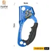 Ascendedor de Mano Derecha, Dispositivo de Mano para Escalada con Cuerda, Dispositivo de Escalada para Montañismo, Equipo de Escalada Srt para Espeleología al Aire Libre, Suministros para Escalada