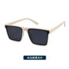 Gafas de sol de moda 2026 con montura grande para hombre y mujer, Gafas de sol de estilo callejero trendy europeas y americanas Dj20112