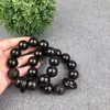 Pulsera Wenwan de Madera de Palo de Rosa y Sándalo Verde 2.0 Pulsera de Madera Pulsera de Rosario Accesorios para Vestir