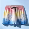 Atacado Calças de Praia Adulto Bermuda Estampada Roupa de Banho Masculina Tamanho Grande Solta Confortável Fonte Termal Litoral Secagem Rápida Bermuda de Banho