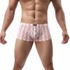 Roupa íntima masculina sexy calça masculina de cintura baixa cueca boxer masculina roupa íntima masculina cueca boxer masculina sexy B137
