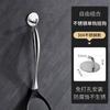 Gancho de acero inoxidable 304 sin perforaciones, para cocina, baño, abrigo, recto, para colgar en la pared, individual, sin clavos, suministro directo de fábrica