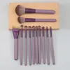 Set de 24 Brochas de Maquillaje Negras con Cerdas Suaves, Especializadas para Maquilladores, para Detalles de Ojos, Hechas con Pelo Animal