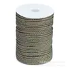 Paquete de 100m Paracord de 7 Hilos para Exteriores 4mm Hilo para Tejer Pulseras de Paracord Entusiastas Militares Paracord de Supervivencia de 7 Hilos