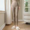88060 # Outono e Inverno Novo Cintura Alta Ultra-Grossa Forrado com Fleece Base Líquida Veludo de Coco Elástico Controle de Barriga Calças Térmicas Leggings para Mulheres