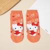 Calcetines Japoneses de Dibujos Animados para Mujer, Calcetines de Gatito Lindo para Mujer, Calcetines de Barco para Mujer Estilo Coreano, Calcetines de Algodón Coloridos de Gato, Transfronterizo
