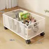 Caja de almacenamiento de bocadillos para escritorio, cesta de almacenamiento de verduras y frutas para cocina, organizador de cosméticos, caja para organizar artículos varios y libros de mesa de centro