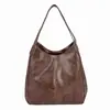 Bolso Nuevo para Mujer 2026, Bolso de Hombro con Textura de Cuero Suave Vintage, Bolso Cubo de Gran Capacidad Estilo Europeo y Americano, Bolso de Hombro Sencillo