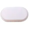*Tina de Plástico Rectangular Ovalada Extra Grande Extra Grande Profunda Roja Caucho Cocido Tina de Baño Lavabo Espesado