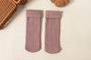 Directamente del fabricante: Calcetines hasta la pantorrilla, Calcetines holgados, Calcetines térmicos unisex, Calcetines de nieve acanalados de algodón y cachemir, Forrados de felpa