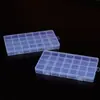 Caja de plástico con compartimentos al por mayor juego de cajas caja para señuelos caja de almacenamiento caja de doble capa para señuelos artificiales caja para accesorios de camarón de madera lentejuelas