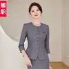 Terno de Vestuário Profissional, Roupa de Trabalho Estilo Primavera e Outono, Cirurgia Plástica, Beleza Médica, Departamento de Vendas de Joalheria, Roupa de Trabalho da Recepção