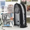 Estuche Vertical Magnético Transparente para Lápices Bolsa de Almacenamiento de Cosméticos de Gran Capacidad Portabolígrafos Vertical de PVC a Prueba de Polvo e Impermeable