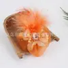 2025 Adorno de Cabeça de Malha Elástica Feito à Mão Corsage de Performance Flor Artificial Flor para Roupa Versátil Exportação Europeia e Americana Cor Completa 858