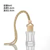 Botella de Aromaterapia para Coche de 5 ml, Botella de Perfume de Alta Gama para Salida de Aire de Coche, Botella de Aromaterapia Volátil con Cordón
