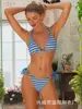 Comercio Electrónico Transfronterizo Fuente de Suministro Exclusiva Venta al por Mayor Directa de Fábrica Comercio Exterior Bikini Sexy Traje de Baño de Dos Piezas para Mujer Aliexpress Ropa de Baño Europea y Americana