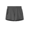 Novos shorts esportivos de fitness masculinos de verão, secagem rápida, respiráveis, micro elásticos, para corrida, basquete, treino