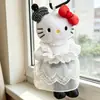 Solo la Ropa] Ropa de Gato Kt de Piernas Largas, Lindo Vestido de Cereza, Atuendo de Muñeca Gatita, Vestido Chaleco Hecho a Mano, Nuevo