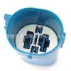 7282-8497-90 arnés de cableado automotriz 4 orificios conector híbrido azul nacional conector enchufe funda