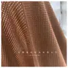 240g Jacquard Cuadros Pequeños Tridimensionales Poliéster Elástico Cuadros Jacquard Tejido Moda Vestido Tejido de Punto