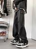 Pantalones de alpinismo Woodpecker para hombre, con forro polar, rectos, sueltos, gruesos, resistentes al viento y al agua, para otoño e invierno.