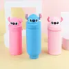 Porta-canetas de Silicone Desenho Animado Estojo Porta-lápis Estilo Fofo Armazenamento Porta-canetas de Alto Valor Estudante Criativo Bolsa de Papelaria Bolsa para Lápis