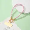 Cadena para Teléfono Móvil de Venta Caliente Transfronteriza con Pedrería, Cordón Dorado con Herrajes Metálicos, Accesorio de Muñeca para Teléfono, Correa de Teléfono para Mujer, Cadena para Teléfono