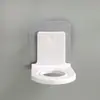Suporte de sabonete líquido anti-perfuração para banheiro, suporte de parede para sabonete líquido, gancho para pendurar adesivos sem costura