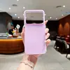 Adequado para ZTE A34, capa de celular de gel duas em uma na cor sólida, capa de telefone TPU anti-queda da moda ZTEA56