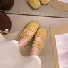 Zapatos planos casuales de estilo coreano sin cordones, transpirables, poco profundos, zapatillas Mary Jane nuevas de verano 2026