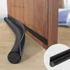 Tira de sellado inferior de puerta, tira cortavientos, a prueba de polvo, a prueba de insectos, a prueba de hormigas, tira de sellado para huecos de puerta, puerta antirrobo, bloqueo de viento para puerta de madera, aislamiento térmico