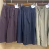 Pantalones de Falda Casual para Mujer Estilo Japonés Pantalones Casuales 25 Nuevos Cintura Elástica Versátiles Adelgazantes Pierna Ancha Recortados 479399