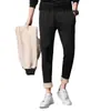 Suéter Grueso de Color Sólido con Forro de Polar Chaqueta con Capucha de Punto para Hombre Traje Casual de Dos Piezas Traje Deportivo de Dos Piezas de Piel de Cordero