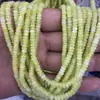2*4mm cuentas de ábaco de jade limón cuentas sueltas DIY hecho a mano accesorios de joyería semiacabados para collares y pulseras venta al por mayor transfronteriza