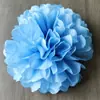 Decoración de boda europea y americana bola de flores de papel flor de origami hecha a mano fiesta de cumpleaños decoración de boda flor de papel paperPomPoms