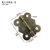 Bisagra de encaje de 90 grados 180 grados bisagra de mariposa retro accesorios de ferretería para caja de regalo bisagra caja de madera plegable ferretería de hierro