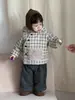 Roupas de Inverno de Algodão para Crianças 2025 Novas Roupas de Inverno para Bebês Meninos Jeans Suits Fabricante Atacado Personalização