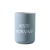 Taza de cepillo de dientes creativa para el hogar con paja de trigo para pareja, taza de enjuague bucal, caja de cepillo de dientes, taza de viaje portátil