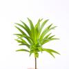 Planta verde de folha de lótus carnuda falsa planta em vaso simulação plástico Lótus simulação de casamento flor artificial feita à mão decoração de interior flor artificial