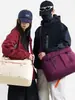 Bolso de hombro de gran capacidad, bolsa de viaje, se puede acoplar a una maleta con ruedas, bolsa de almacenamiento, bolsa de maternidad, bolso cruzado de hombro de gran capacidad